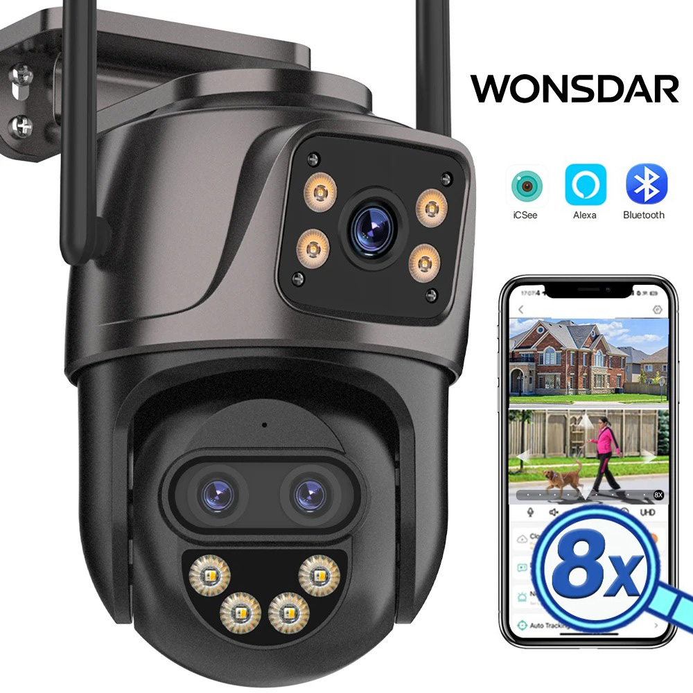 Smart Home Camera Ezviz - Telecamera IP Esterna WONSDAR a Tre