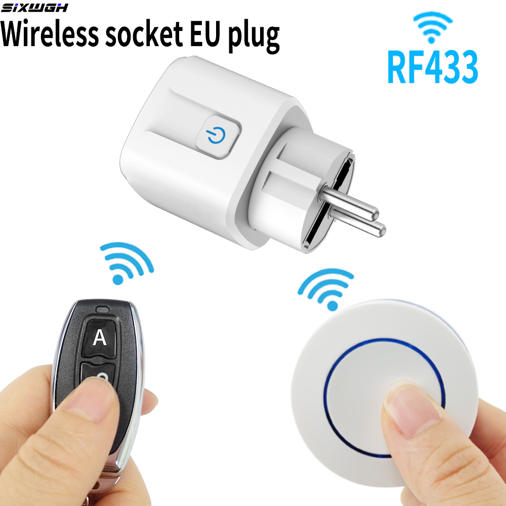 Universal Remote Smart Home - Presa Wireless RF433 Smart Home con