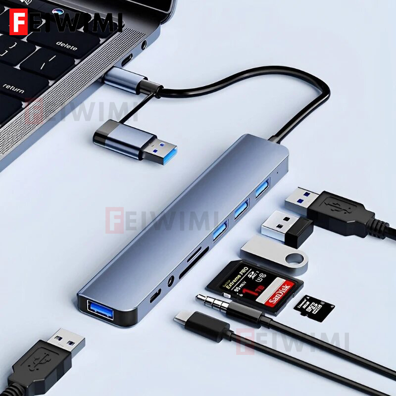 Smart Home Hub 2 - Hub USB C 8 in 2