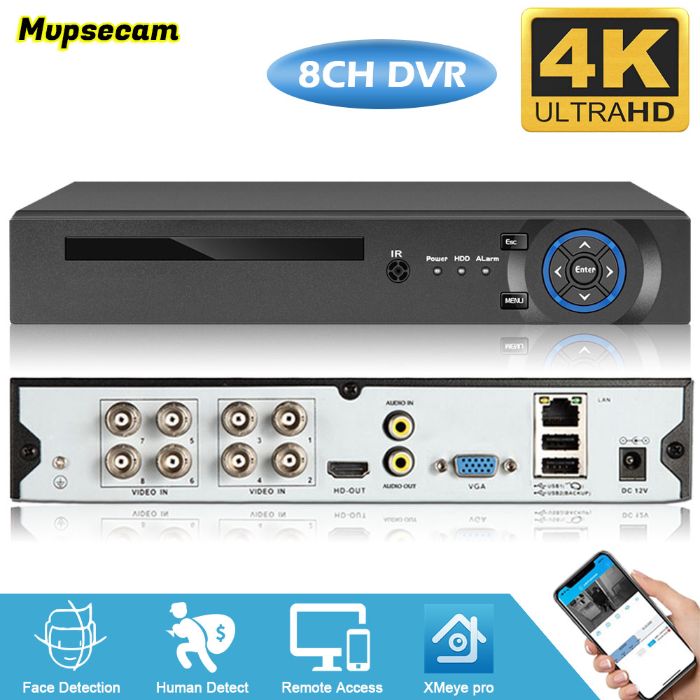 Smart Home Microsoft - Xmeye 4K 8MP Sicurezza CCTV DVR