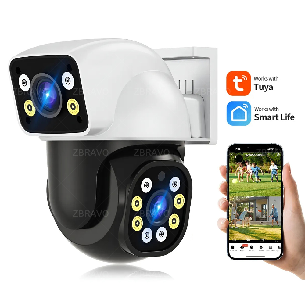 Smart Home Video - Telecamera Esterna WiFi Smartlife 8MP Tuya,