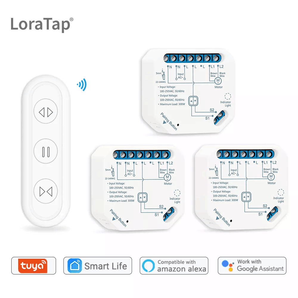 Universal Remote Smart Home - Tuya Smart Life Modulo interruttore tenda
