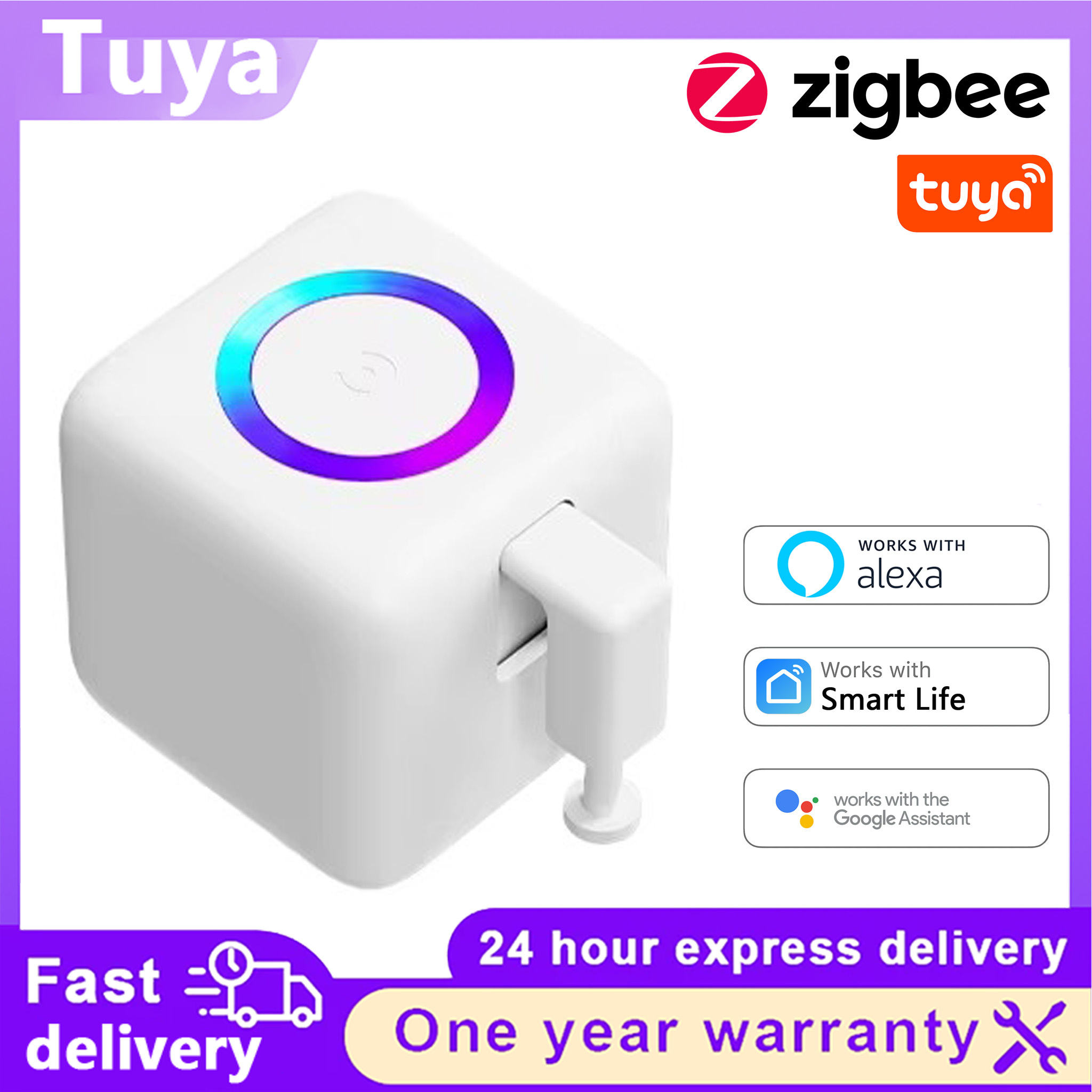 Smart Home Plus - Robot pulsante intelligente Tuya Zigbee Fingerbot