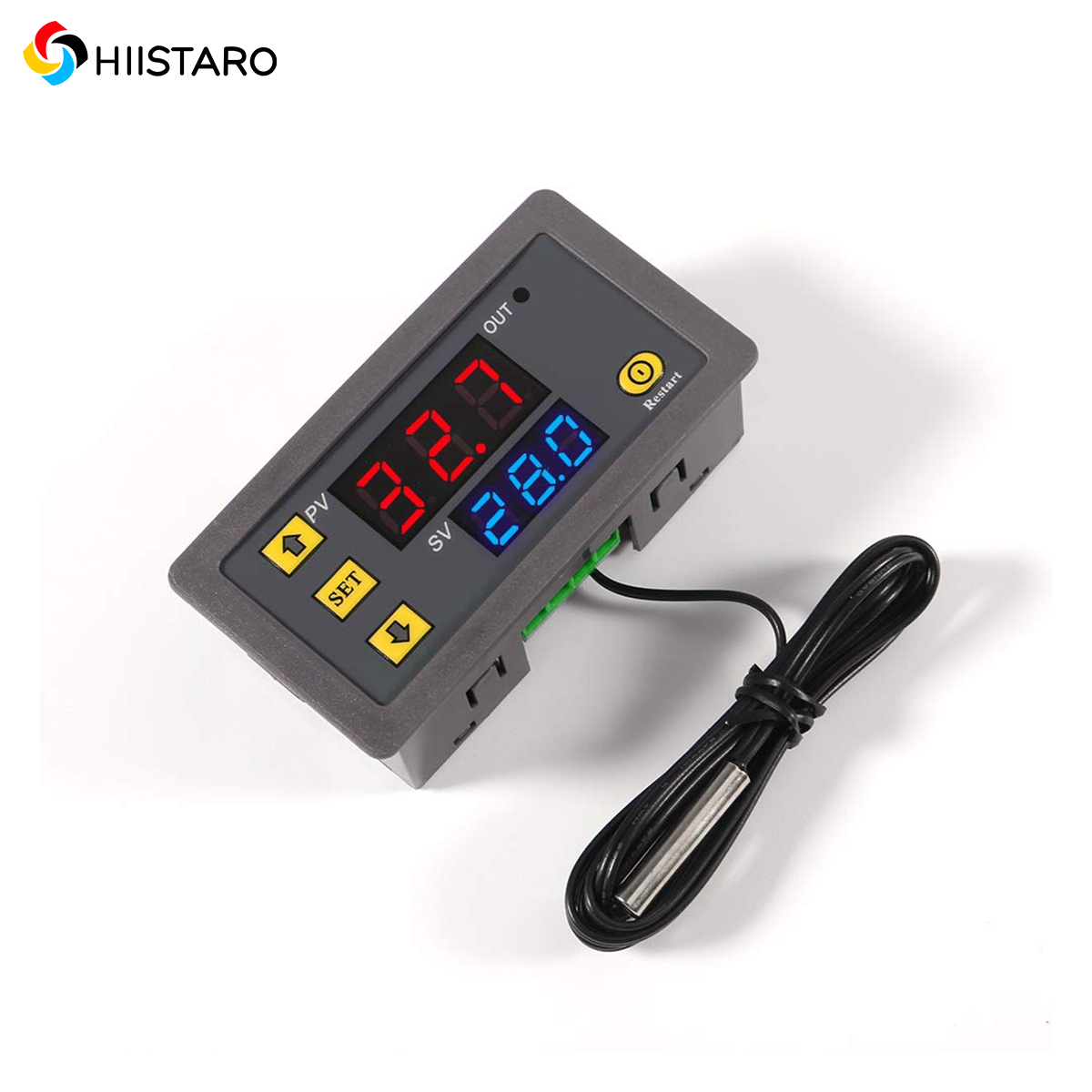 Temperature Sensor - W3230 Termostato Digitale con Microcomputer, Interruttore