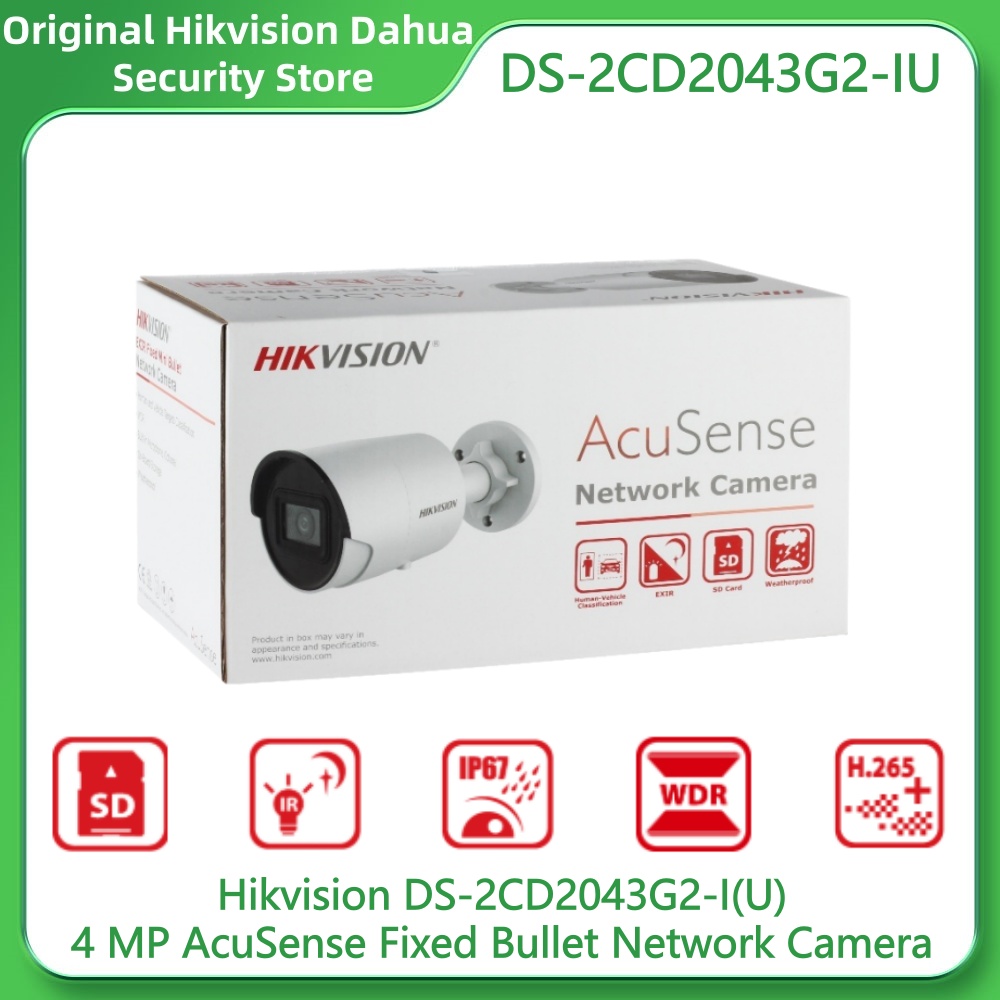 Smart Home Camera Ezviz - Telecamera di Rete Bullet Fissa Hikvision