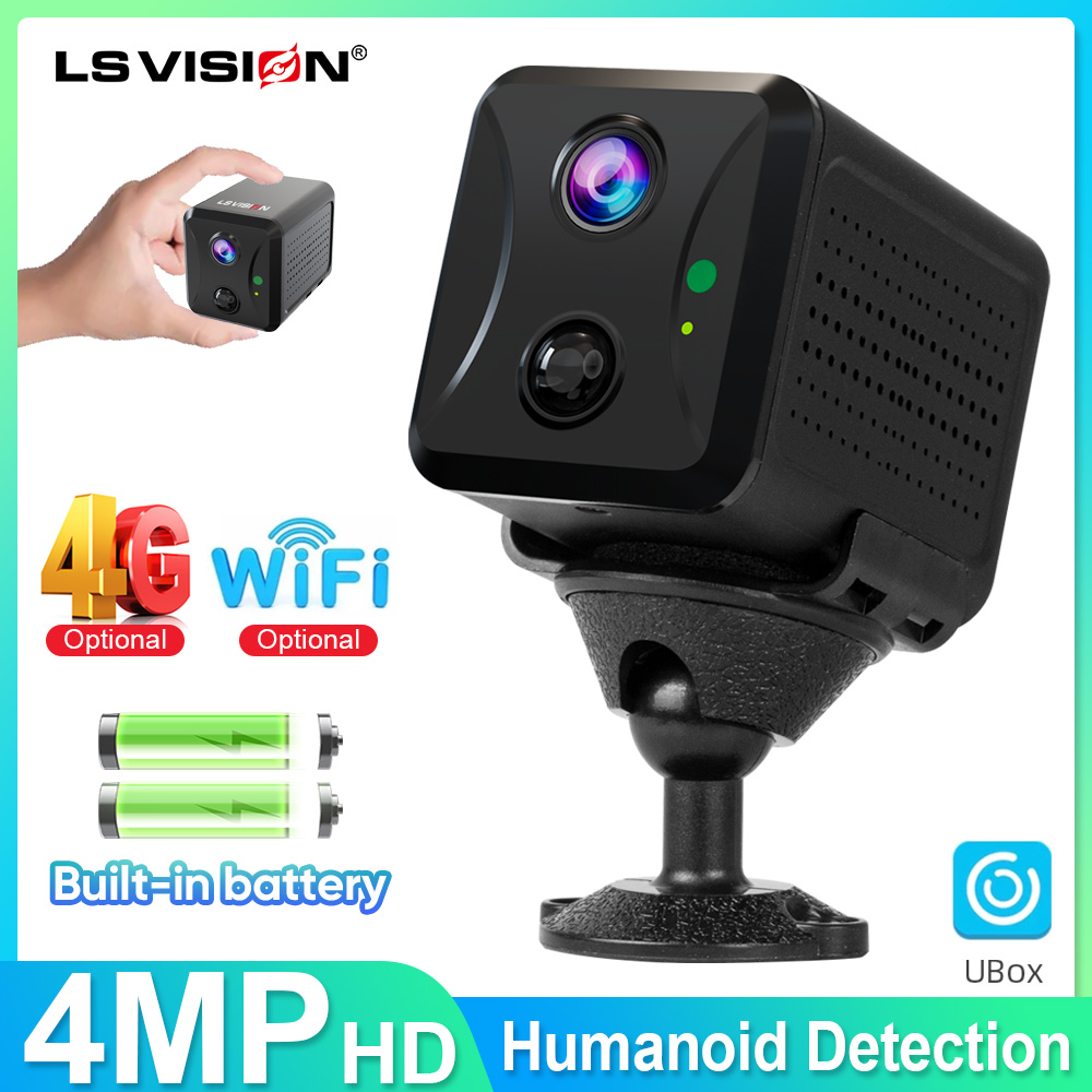 Smart Home Camera Ezviz - LS VISION Mini telecamera 4g Sim