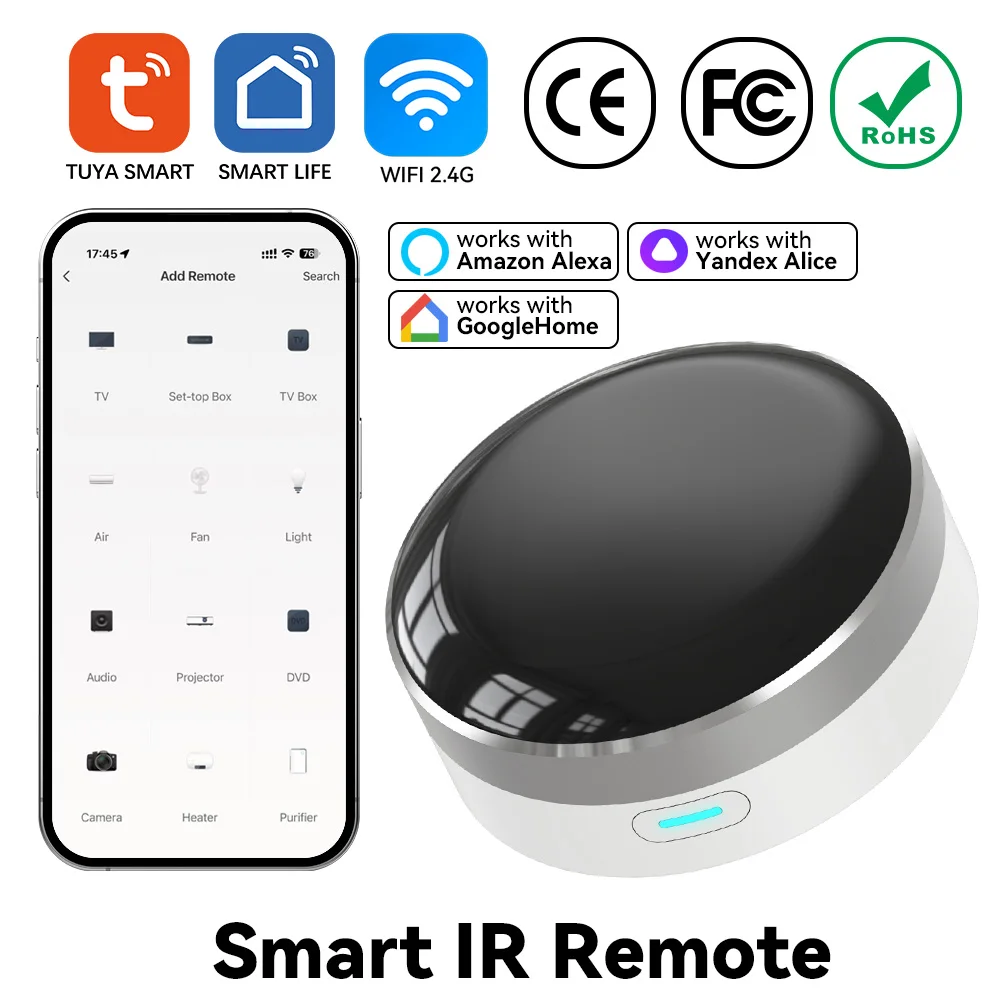 Universal Remote Smart Home - YFK Telecomando Universale WiFi Smart IR
