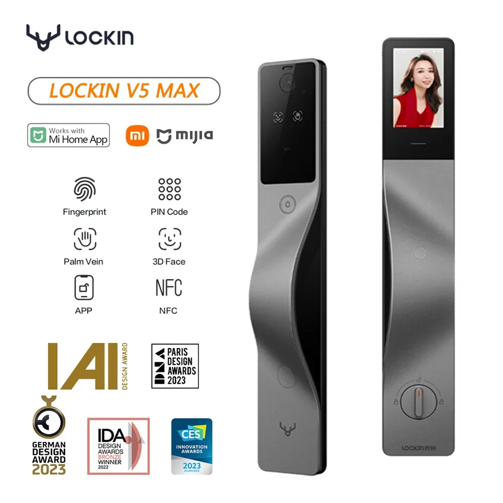 Smart Home Door Lock - Serratura intelligente Lockin V5 Max con