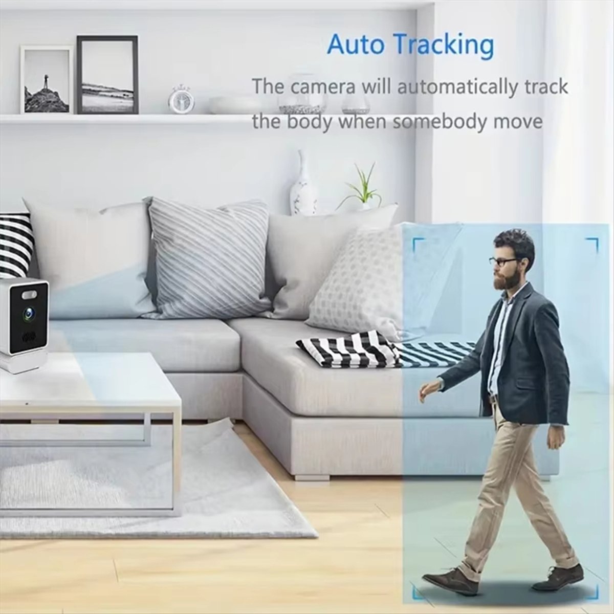 Smart Home Video - Telecamera IP HD A73T Wireless per