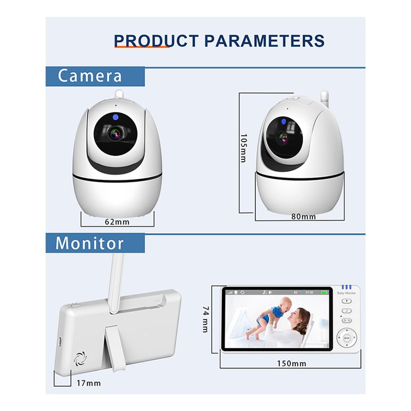 ABUL-Video Baby Monitor 2.4G 3 - Smart Home Video recensione e prezzo