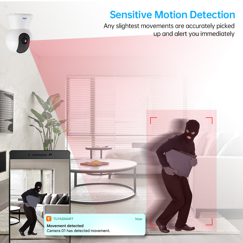 KERUI 4K 8MP Tuya Smart Mini W - Smart Home Camera Ezviz recensione e prezzo