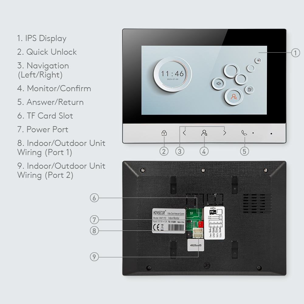 Monitor Interno WIFI Tuya Smar - Smart Home Video recensione e prezzo