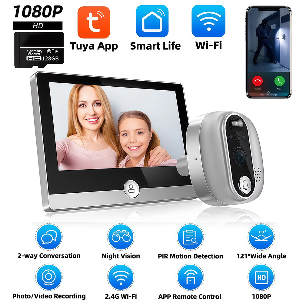 Tuya 1080P WiFi Campanello per - Smart Home Wiser recensione e prezzo
