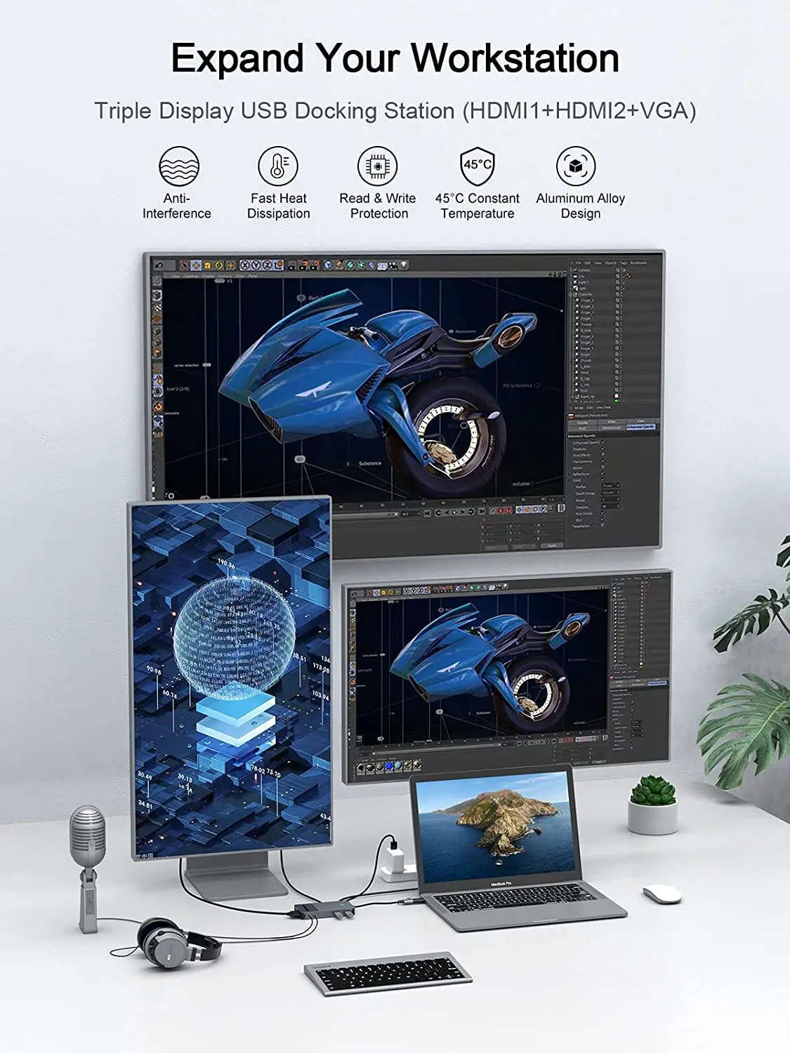QGeeM Docking Station USB 3.0, - Smart Home Hub 2 recensione e prezzo