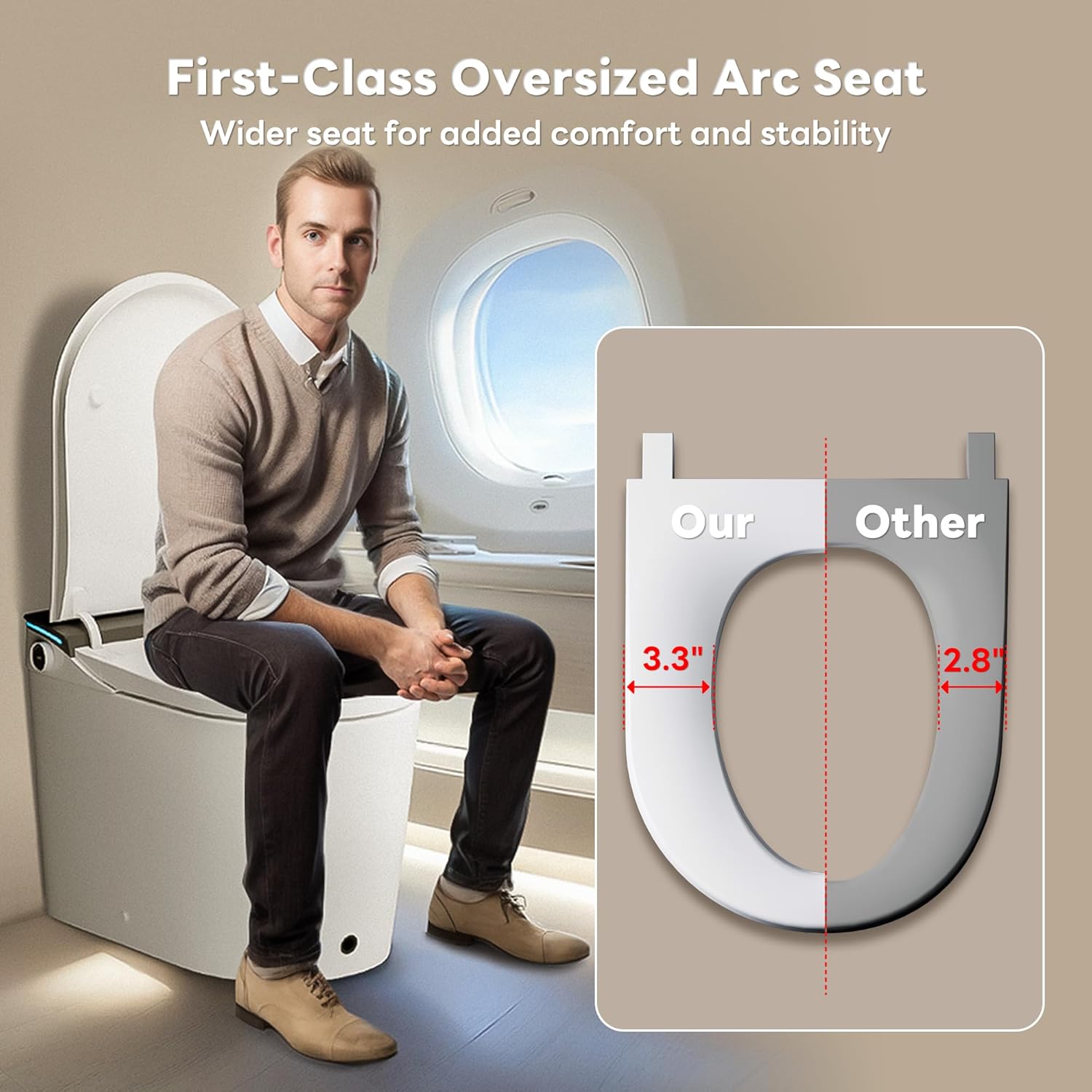 WC Intelligente con Scarico Ma - Temperature Sensor recensione e prezzo