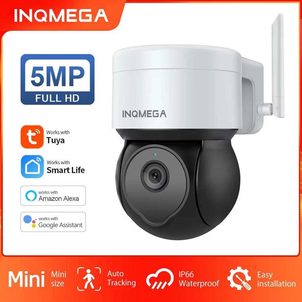 INQMEGA 5MP Tuya Telecamera PT - Smart Home Camera Ezviz recensione e prezzo