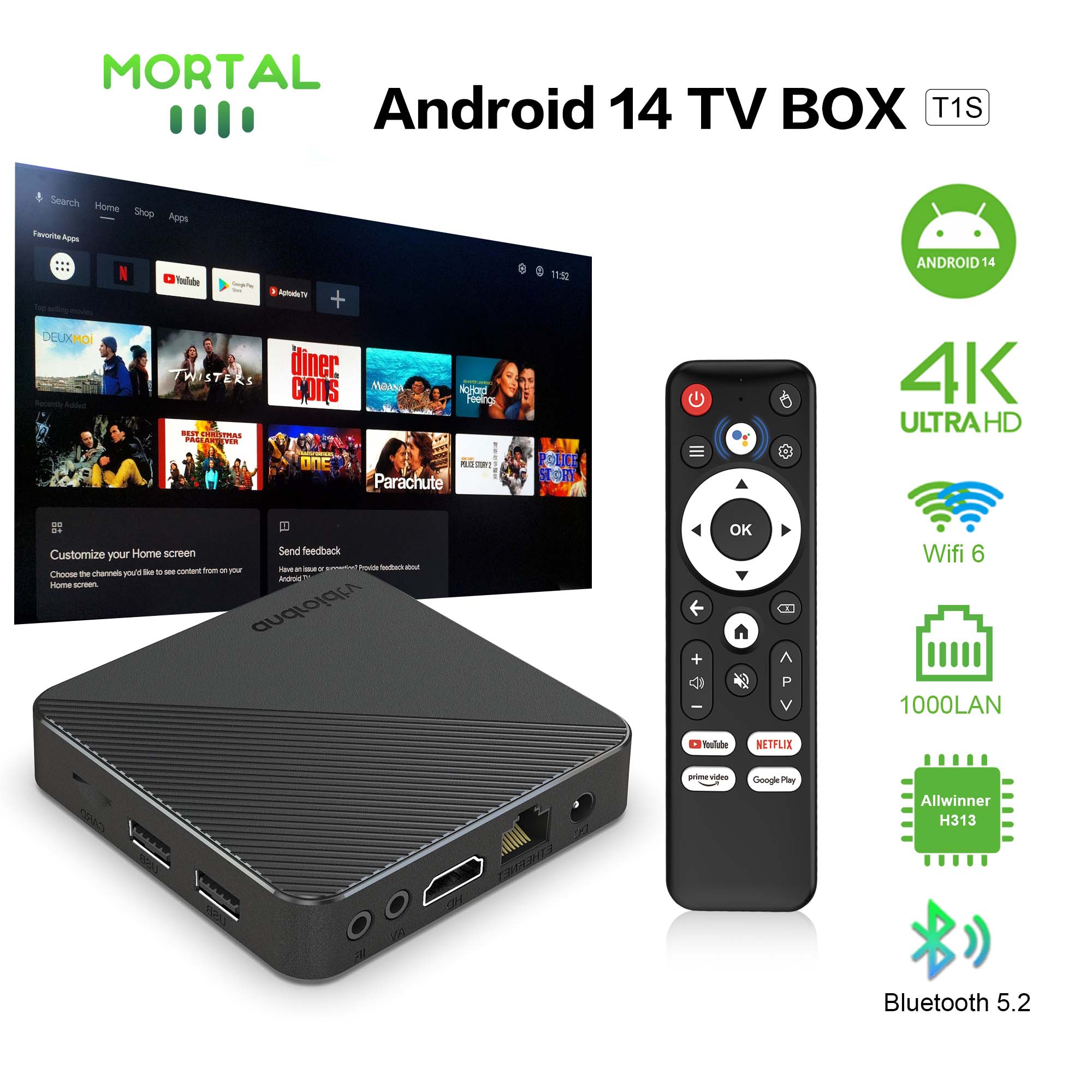 Android14 Smart Home Theater T - Smart Home Plus recensione e prezzo