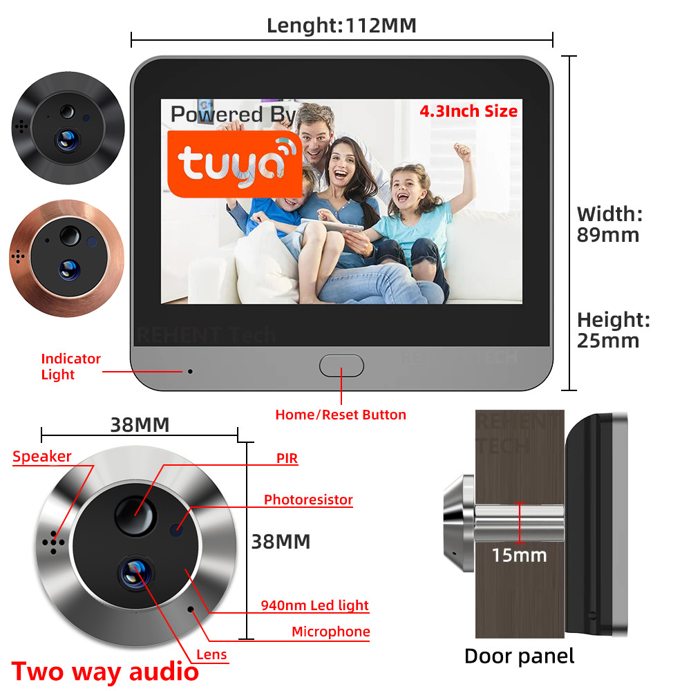 Mini Telecamera Spioncino Digi - Smart Home Wiser recensione e prezzo